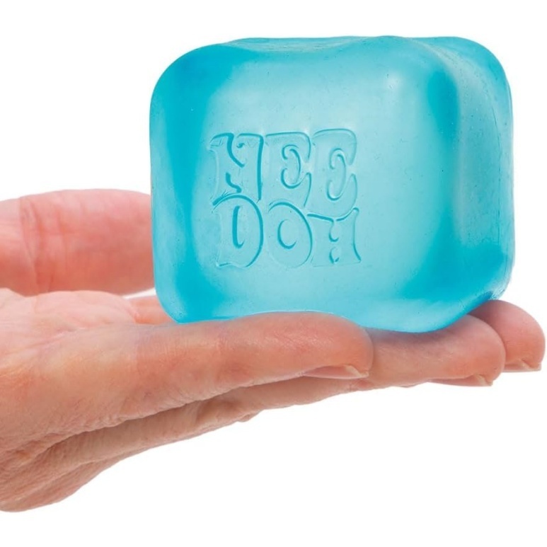 NeeDoh Nice Cube - Solid Squish - 3 Pack (Assorted) - Image 5