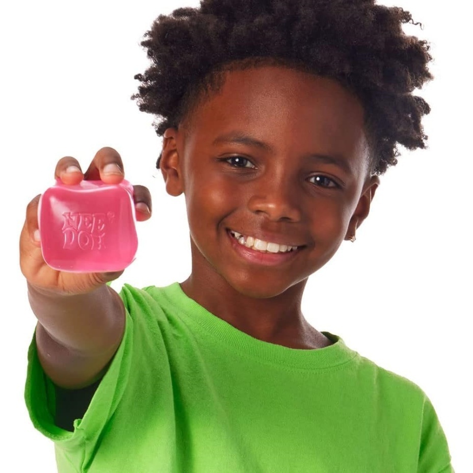 NeeDoh Nice Cube - Solid Squish - 3 Pack (Assorted) - Image 7