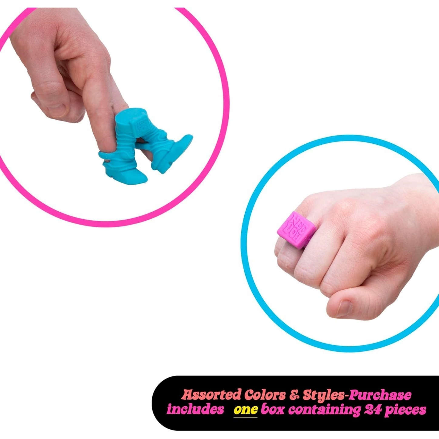 NeeDoh Squishmas Advent Calendar - 24 Mini Toys - Image 3